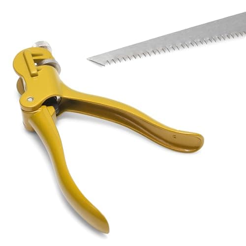 GreatNeck SS7 Saw Set Tool, Adjusts Teeth on Hand Saws, 5–11 Point Dial Setting, Compatible with 18 Gauge Panel and Back Saws