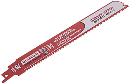 Freud DS0908CF 9-inch Demon Carbide-Tipped Thick Metal Reciprocating Blade