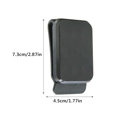 Magnetic Tool Holder Super Strong Tool Holster, Magnet Belt Clip Neodymium Magnet Leather Sleeve for Screws, Hammers, Sockets, Pliers, Drills, Wrenches Magnetic Tools and Hardware 2 Pcs