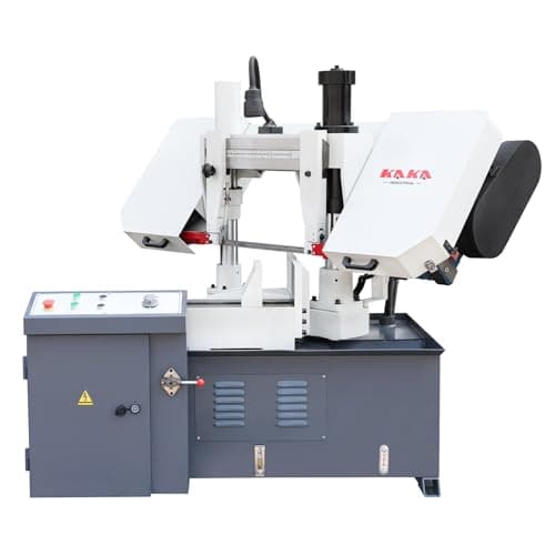 KAKA INDUSTRIAL TBK11A 11Inch Hydraulic Double Column Rotating Head Band Saw Industrial Grade Metal Cutting Powerhouse