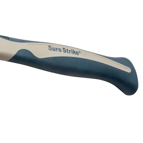 ESTWING Sure Strike Hammer - 16 oz Rip Claw Hammer with Smooth Face & Carbon Fiber Handle - SSCF16S