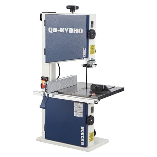 Band Saw, 10-Inch Bandsaw for Woodworking, 1515 & 3280 FPM Dual-Speed Bandsaw, 1/2 HP，120 V 5.3-Amp Motor, Band Saws with Double-Sided Fence Assembly, Steel Bandsaws with Miter Gauge