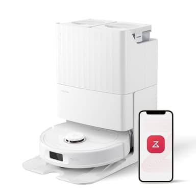 roborock Qrevo Pro Robot Vacuum and Mop with FlexiArm Design Edge Mopping, Dynamic Hot Water Mop Washing and Auto Mop Drying, Intelligent Dirt Detection, 7,000 Pa Suction, Ideal for Carpets