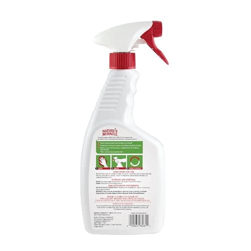 Nature's Miracle Hard Floor Cleaner, 24 Ounces, Dual-Action Stain And Odor Remover Works To Remove Tough Pet Stains And Odors On Sealed Wood And Hard Floor Surfaces