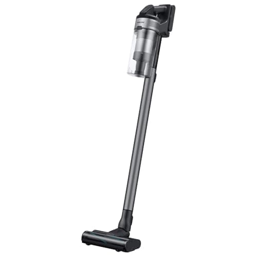 SAMSUNG Jet 75 Pet Cordless Vacuum, Lightweight w/Turbo Action Brush, Pet Tool, Removable Battery, Powerful Cleaning for Hardwood Floors, Carpets, Area Rugs, VS20B75AGR5/AA, Silver