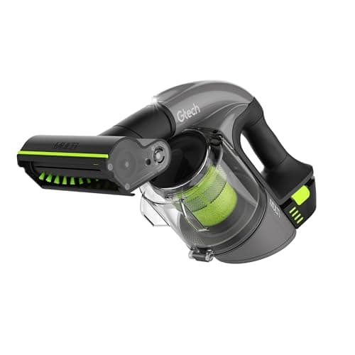 Gtech Multi MK2 Cordless Handheld Vacuum Cleaner with Powered Brush Bar - Mulitple Attachments - Perfect for Home, Stairs, Cars, and More - Rechargeable 22v Li-ion Battery - Lightweight (3.5 lbs.)