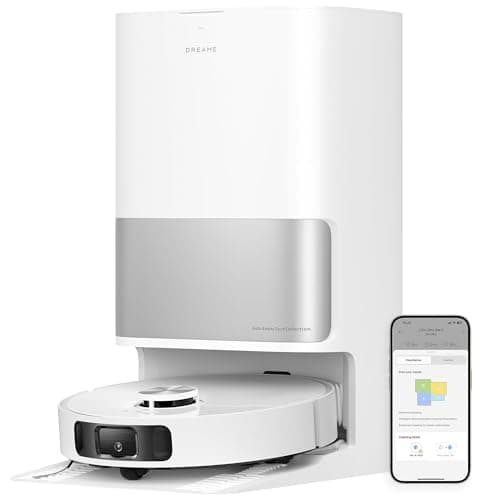 DREAME L10s Ultra Gen 2 Robot Vacuum and Mop, 10,000Pa Suction, MopExtend Technology, All-in-One Base Station, Pet-Friendly, Versatile Carpet Cleaning, DuoScrub Mopping System, Smart Pathfinder Tech
