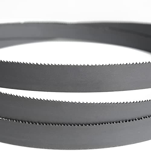 Imachinist S9312121418 93-1/2" Long, 1/2" Wide, 0.025" Thick, Variable Teeth M42 Bi-Metal Bandsaw Blades for Metal Cutting (14/18TPI)