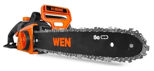 WEN Electric Chainsaw, Corded,10-Amp, 14-Inch (CP1014)