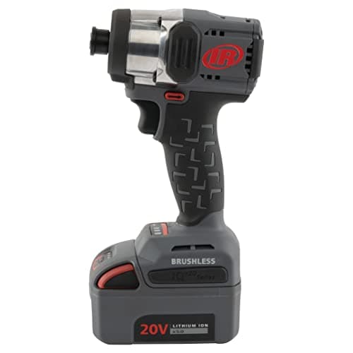 Ingersoll Rand W3111-K22 20V 1/4" Hex Cordless Impact Driver 2 Battery Kit, Mid-Torque, Compact, Pistol Grip