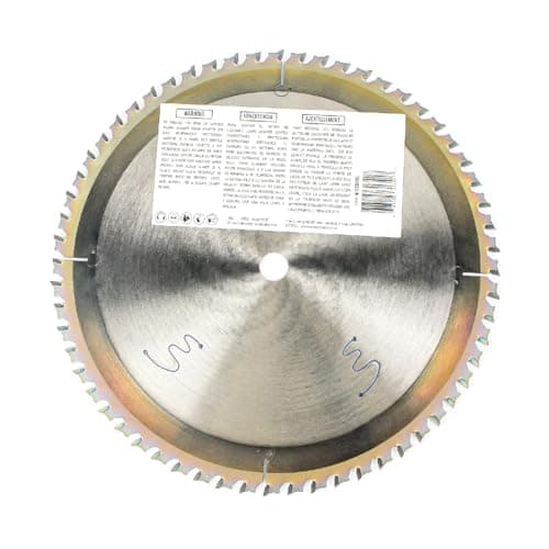 Circular Saw Blades Woodworking TA Series,10" 60-Tooth 5/8" Arbor, for Laminate, Melamine Board, Special Anti-Thermal Adhesion Coating on Cutting Edges -TA,High Finish,Long Life,W10 60T TA