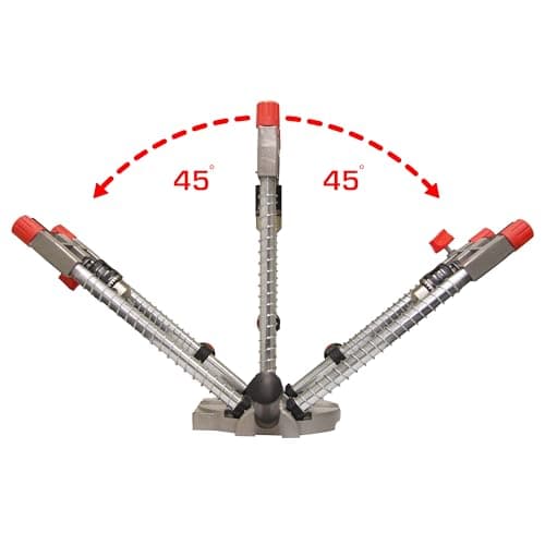 Richelieu R77229 Multi Angled Drill Guide Attachment for 1/4 in. & 3/8 in. Drills, Silver