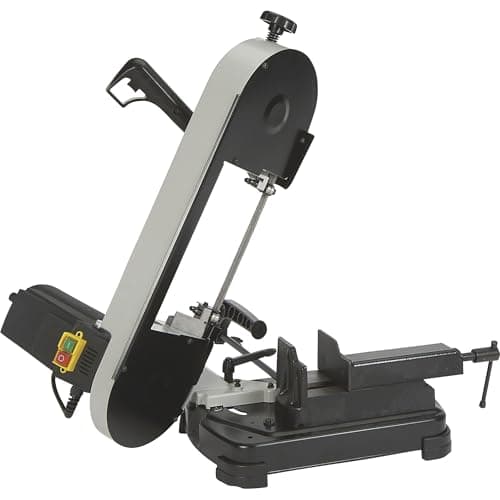 Klutch Benchtop Metal Cutting Band Saw - 5in. x 4 7/8in., 400 Watts, 110–120V