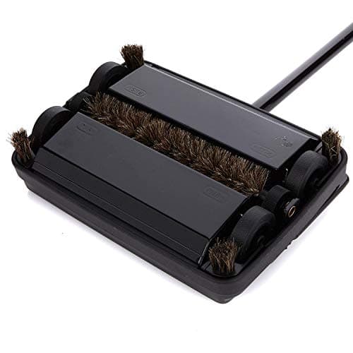 Fuller Brush 17027 Electrostatic Carpet & Floor Sweeper - 9" Cleaning Path - Lightweight - Ideal for Crumby Messes - Works On Carpets & Hard Floor Surfaces - Black