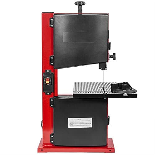 9" Benchtop Stationary Band Saw Woodwork Adjustable Angle DIY w/Dust Port,Jikkolumlukka