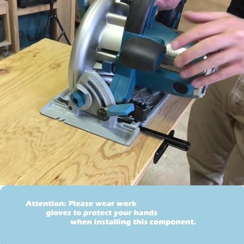 164095-8 Circular Saw Guide Rip Fence Kit Fits for Makita Circular Saws BSS500,BSS501,5704R-2PACK