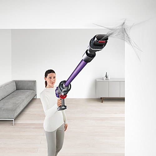 Dyson Cyclone V10 Animal Cordless Vacuum Cleaner + Manufacturer's Warranty + Quick Release Extension Hose + Stubborn Dirt Brush + Mattress Tool Bundle (Renewed)