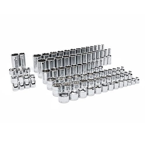 GEARWRENCH 85 Piece 3/8” Drive Master SAE Socket Set in Foam Storage Tray - GWMSSKT38SAE