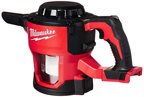 Milwaukee 0882-20 M18 Lithium Ion Cordless Compact 40 CFM Hand Held Vacuum w/ Hose Attachments and Accessories (Batteries Not Included, Power Tool Only)