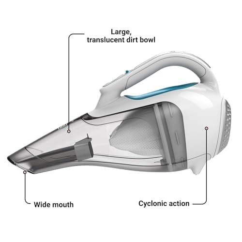 BLACK+DECKER dustbuster Cordless Handheld Vacuum, Home and Car Vacuum (HHVI315JO42)