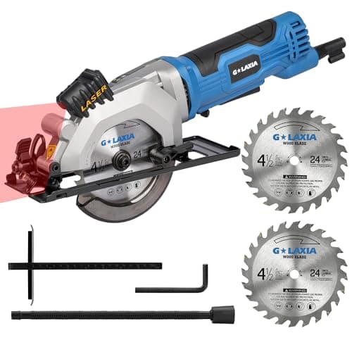 4Amp 3500RPM Corded Circular Saw and 6Amp 2800RPM Variable Speed Reciprocating Saw Tool Kit