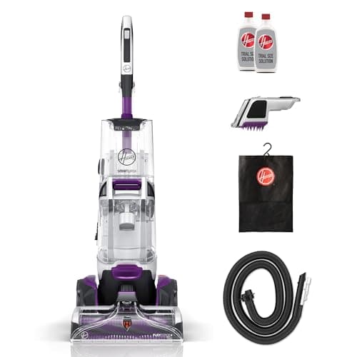 Hoover SmartWash Pet Automatic Carpet Cleaner Machine with Spot Chaser Wand, Deep Cleaning Carpet Shampooer Machine, Pair with a Hoover Carpet Cleaner Solution for a Bright, Refreshed Home
