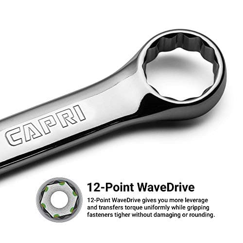 Capri Tools 1-3/16-Inch Combination Wrench, 12 Point, SAE (1-1416)