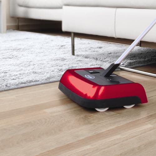 Ewbank Evolution Multi Surface Cordfree Non-Electric Portable Hardwood Floor and Carpet Sweeper with Adjustable Height