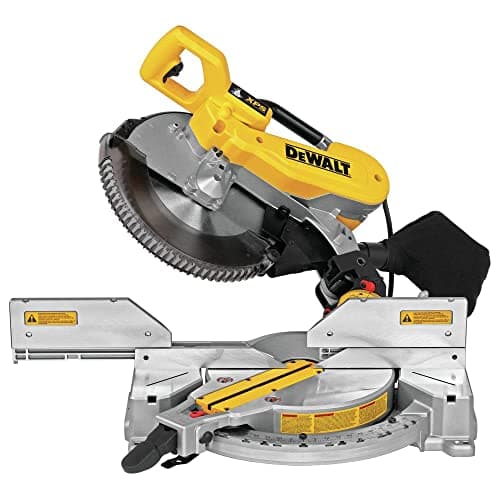 DEWALT Miter Saw, 12-Inch, Double Bevel, Compound, XPS Cutline, 15-Amp (DWS716XPS)