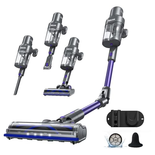 650W Cordless Vacuum Cleaner, 45KPA Suction Power, 70-Minute Runtime, Handheld & Foldable Design, Ideal for Pet Hair, Carpets, Hardwood & Bare Floors – Premium Home Cleaning Solution
