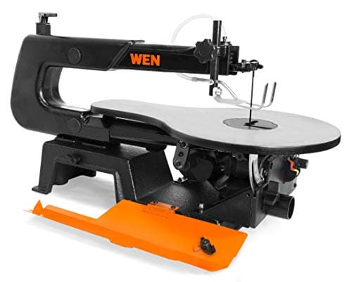 WEN 3922 16-inch Variable Speed Scroll Saw with Easy-Access Blade Changes