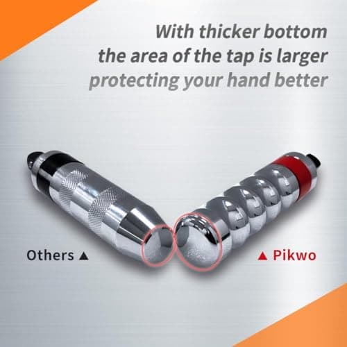 Hand Manual Reversible 35PCS Master 1/2-inch 3/8-inch Impact Driver Set Extractor- Impact Screwdriver S2 Steel Disengage Rusted Fasteners or Frozen Bolts