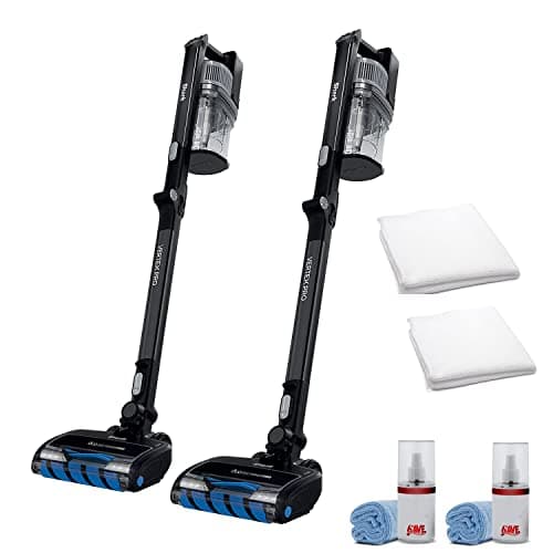 Shark 2-Pack IZ682H Vertex Pro Cordless Stick Vacuum with IQ Display - Black + 2-Pack White Towel + 2-Pack Universal Screen Cleaner