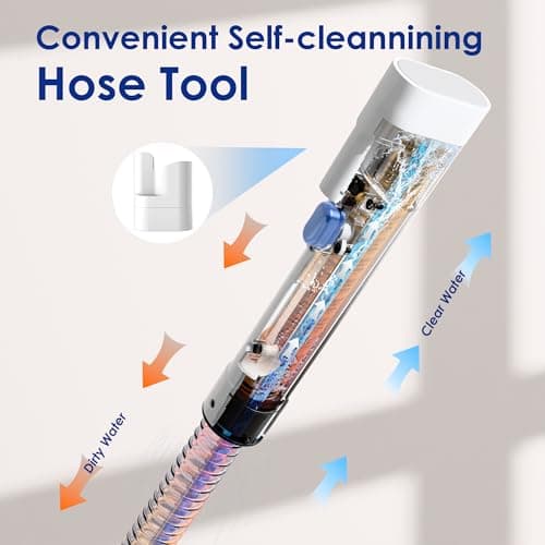 Portable Carpet Cleaner Machine, Carpet Shampooer, 15Kpa Upholstery Cleaner with 3 Tools, 54oz Large Water Tank, 16.4ft Power Cord, Spot and Stain Deep Cleaner for Rug, Couches, Car,azure