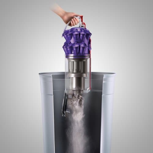 Dyson DC50 Animal Compact Upright Vacuum Cleaner, Iron/Purple - Corded