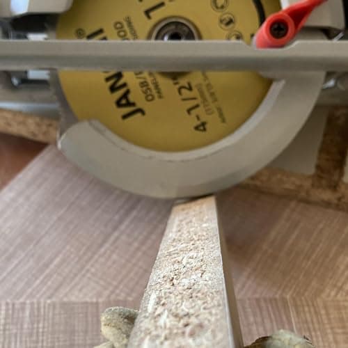 3Pack 4-1/2 Inch 120T Circular Saw Blade 3/8 Inch (9.5mm) Arbor, Plywood, OSB, Paneling and Vinyl Siding Fast and Smooth Cutting Saw Blade