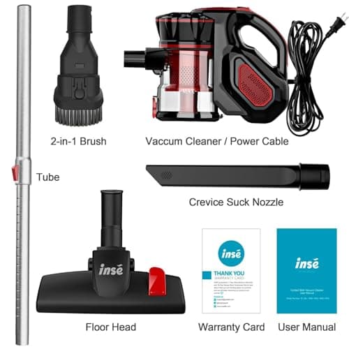 Powerful 18Kpa Suction Stick Vacuum Cleaner Blue