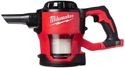 Milwaukee 0882-20 M18 Lithium Ion Cordless Compact 40 CFM Hand Held Vacuum w/ Hose Attachments and Accessories (Batteries Not Included, Power Tool Only)
