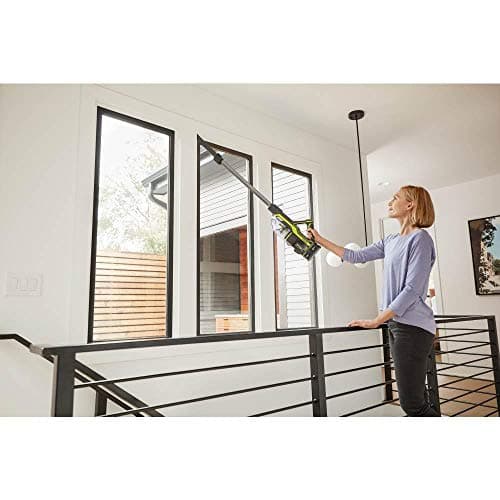 RYOBI 18-Volt ONE+ Brushless Stick Vacuum Cleaner Kit w/ 4.0 Ah Lithium-Ion High Capacity Battery and EVERCHARGE Rapid Charger