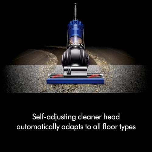 Dyson Ball Animal Total Clean Upright Vacuum, Iron/Blue