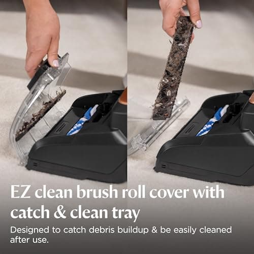 BISSELL Revolution HydroSteam Carpet Cleaner, Upright Deep Cleaner, HydroSteam Technology, 4-inch Self-Cleaning Tough Stain Tool & Formulas Included, 4123