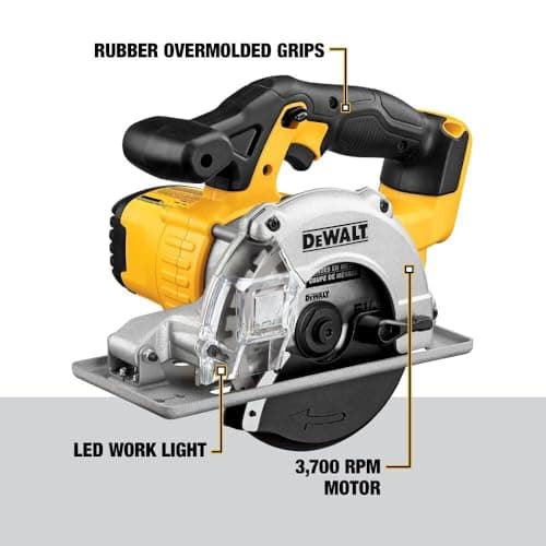 DEWALT DCS373B 20V Max Lithium Ion Metal Cutting Circular Saw (Tool Only)