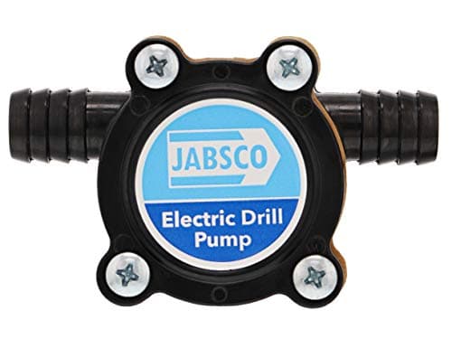 Jabsco 17250-0003, Self Priming Electric Drill Pump , Black