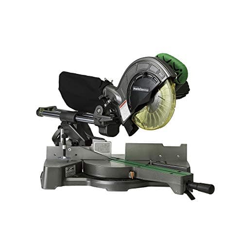Metabo HPT 8-1/2" Sliding Miter Saw, Adjustable Pivot Fence, 9.5 Amp Motor, Electronic Speed Control (C8FSE)