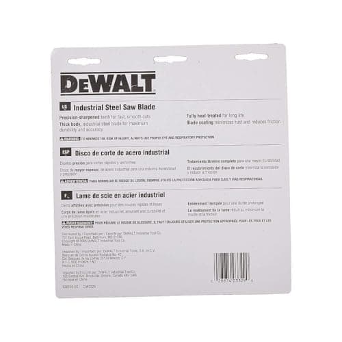 DEWALT Circular Saw Blade, 7 1/4 Inch, 68 Tooth, Metal Cutting (DW3329)