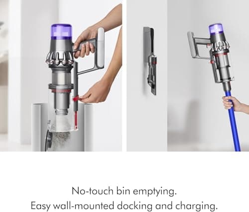Dyson V11 Origin Cordless Vacuum, Nickel/Blue (Renewed)