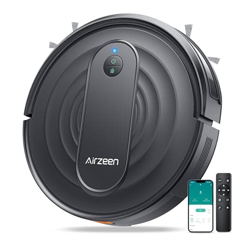 Robot Vacuum Cleaner with 3000Pa Suction,Personalized Cleaning Settings,Auto Self-Charging Robotic Vacuum,Carpet Booster,App/Alexa/Remote Control, Ideal for Pet Hair/Hard Floor/Carpet,R7