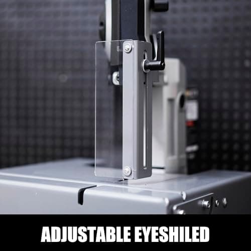10A Variable Speed Metal Band Saw with Large Workbench, 5" Cutting Capacity, Adjustable Speed 137-472 FPM, BandSaw Perfect for Metalworking, Knife Cutting