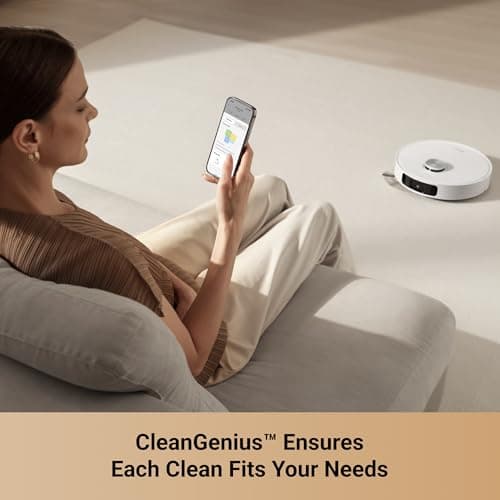 DREAME L10s Ultra Gen 2 Robot Vacuum and Mop, 10,000Pa Suction, MopExtend Technology, All-in-One Base Station, Pet-Friendly, Versatile Carpet Cleaning, DuoScrub Mopping System, Smart Pathfinder Tech