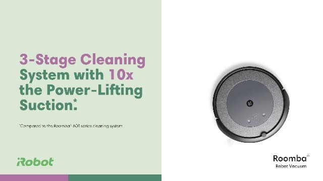 iRobot Roomba i3+ EVO (3550) Self-Emptying Robot Vacuum – Now Clean by Room with Smart Mapping, Empties Itself for Up to 60 Days, Works with Alexa, Ideal for Pet Hair, Carpets​, Roomba i3+